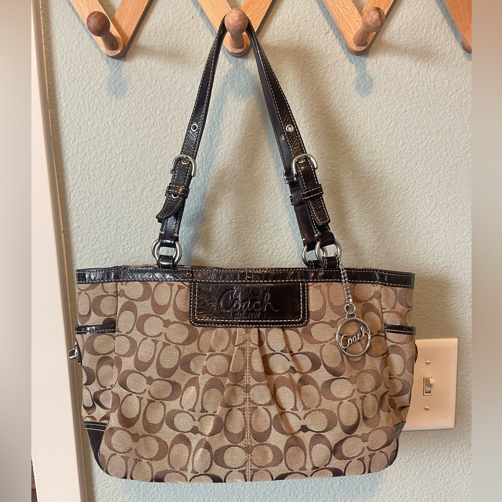Brown Coach Handbag